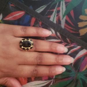 BLACK ONYX RING 😍